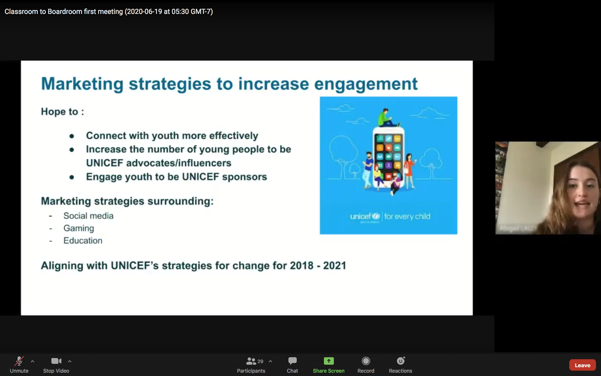 Youth Engagement Strategy Unicef